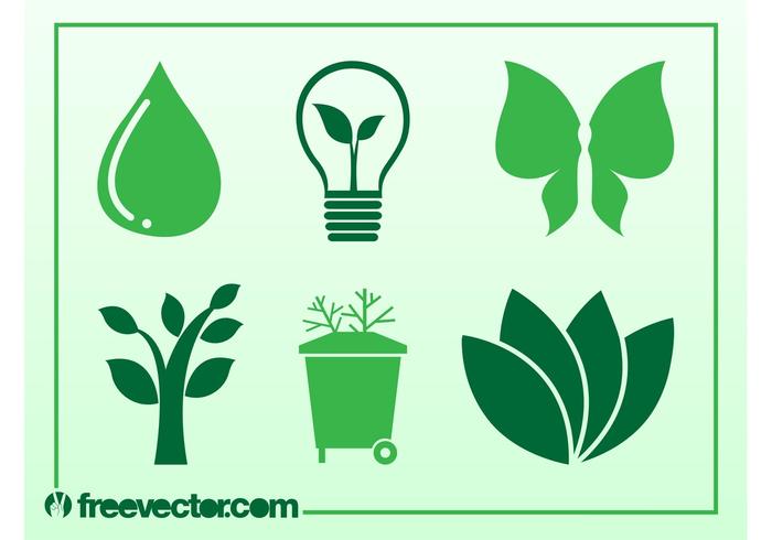 Ecology And Nature Icons Ecology And Nature Icons
