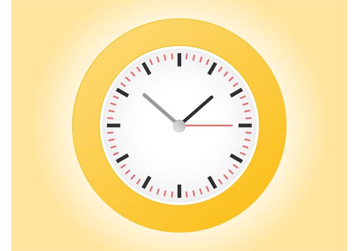 Vector Clock Face Vector Clock Face