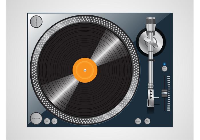 Vector Turntable Design Vector Turntable Design