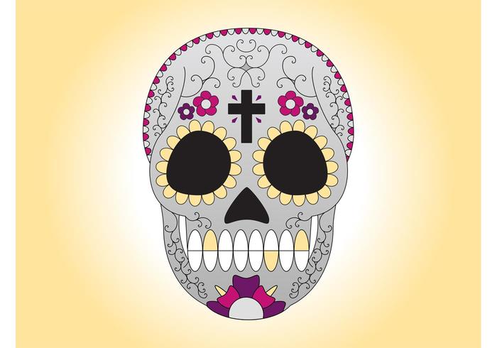 Sugar Skull Vector Sugar Skull Vector