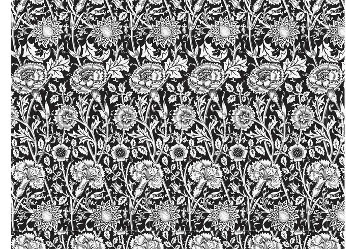 Seamless Floral Pattern Vector