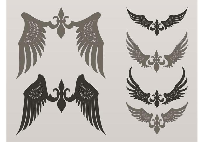 Heraldic Vector Wings Heraldic Vector Wings