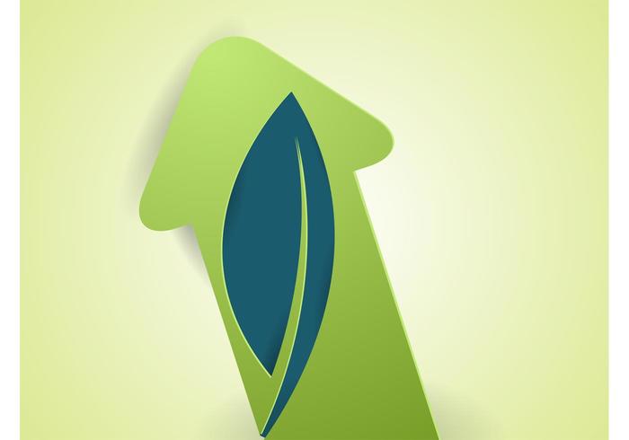 Eco Arrow Vector Eco Arrow Vector