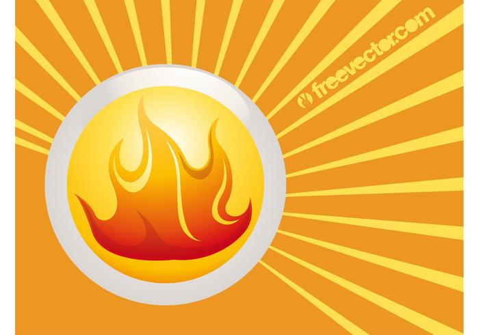 Fire Badge Vector Fire Badge Vector