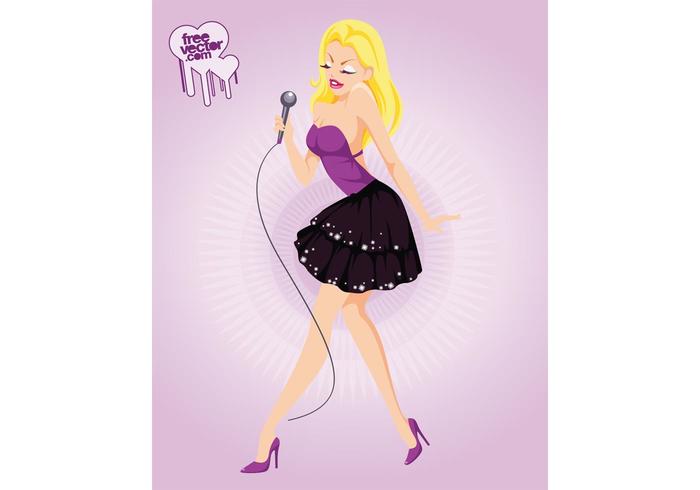 Sexy Vector Singer Sexy Vector Singer
