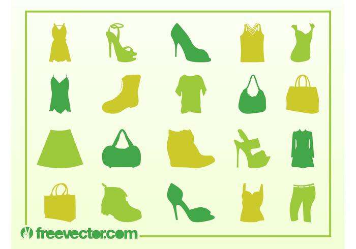 Vector Fashion Silhouettes Vector Fashion Silhouettes