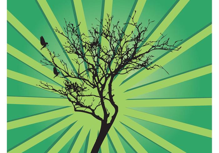 Vector Tree Background Vector Tree Background