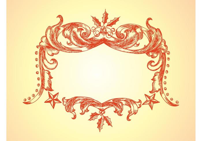 Christmas Frame Vector Christmas Frame Vector