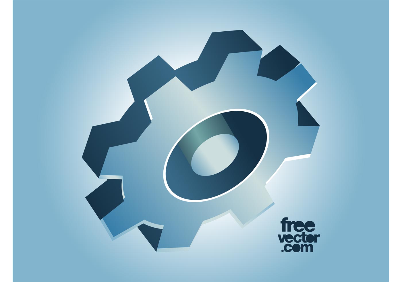 Download 3D Gear Vector - Download Free Vector Art, Stock Graphics ...