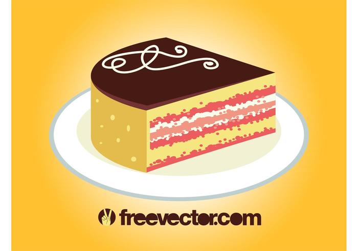 Piece Of Cake Vector Piece Of Cake Vector