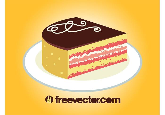 Piece Of Cake Vector