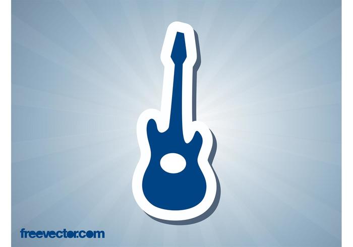 Guitar Sticker Guitar Sticker