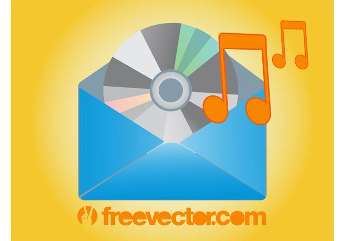 Music Mail Icon Music Mail Icon
