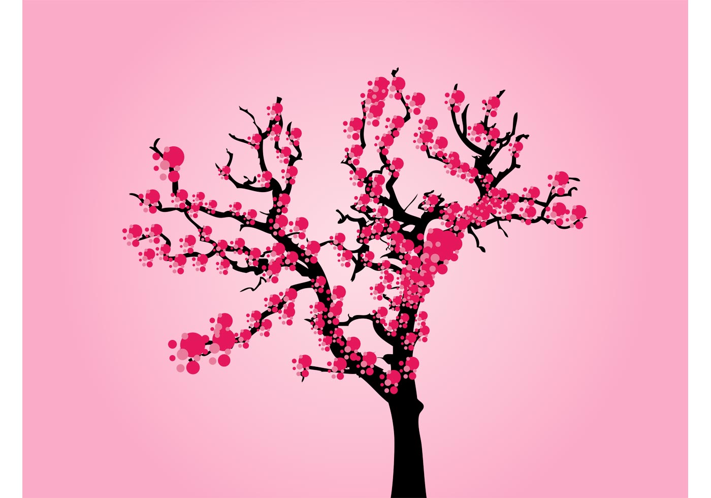 cherry tree vector vector cherry tree free vector stock graphics images cherry tree vector vector cherry tree free vector stock graphics images