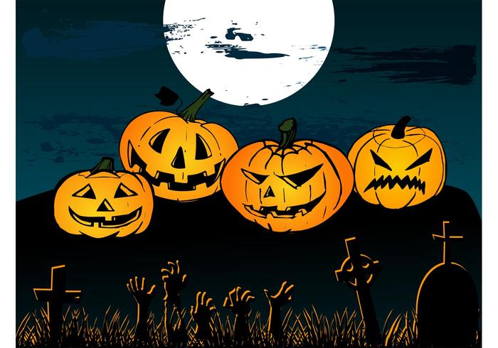 Halloween Vector Background Halloween Vector Background
