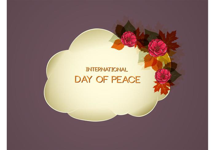 Day Of Peace Vector Day Of Peace Vector