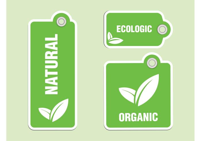 Organic Labels Vectors Organic Labels Vectors