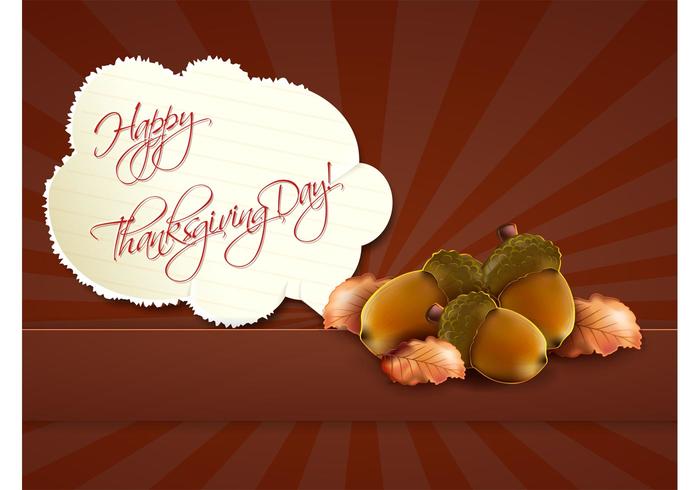 Thanksgiving Background Vector