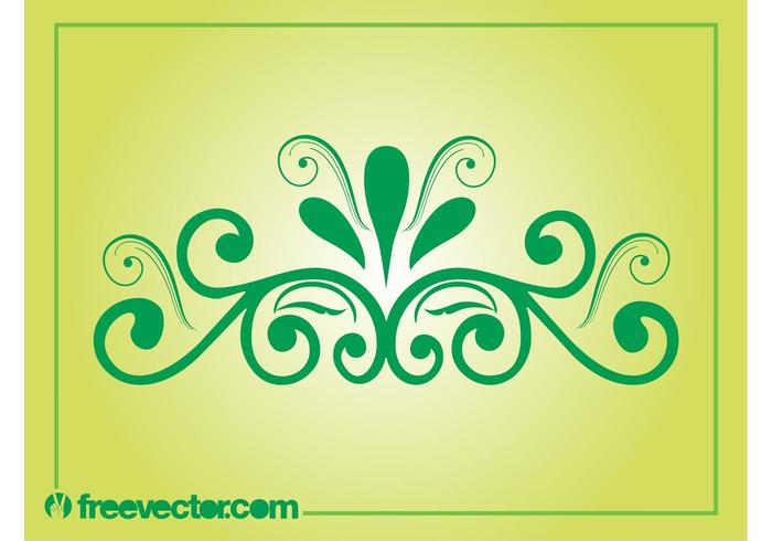 Vector Swirling Flower Vector Swirling Flower