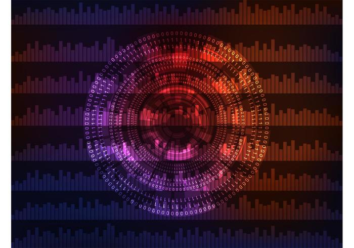 Binary Background Vector Binary Background Vector