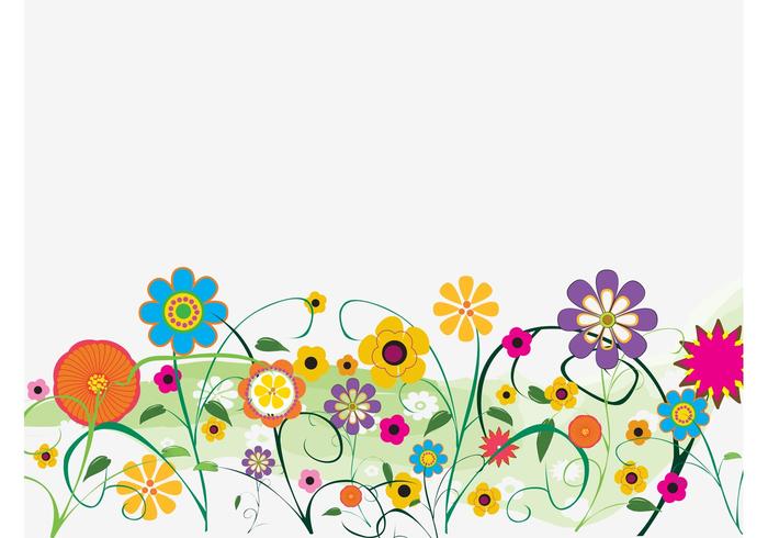 Decorative Flowers Vector Decorative Flowers Vector