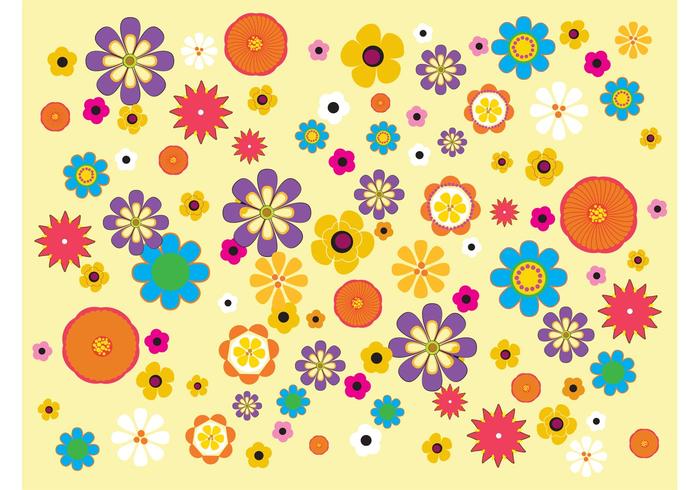 Flower Blossoms Vector Graphics Flower Blossoms Vector Graphics