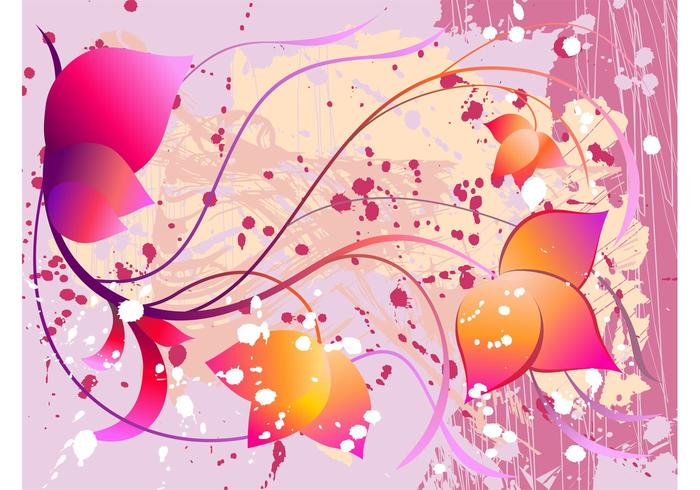Decorative Vector Flowers Decorative Vector Flowers