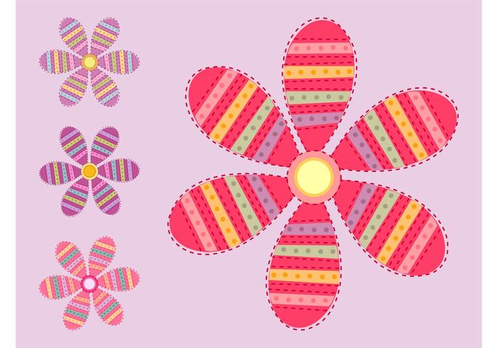 Flowers Vectors Set Flowers Vectors Set