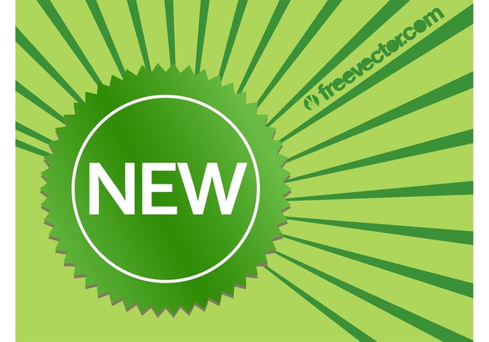 New Sticker Vector New Sticker Vector