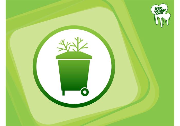 Trash Can Vector Trash Can Vector