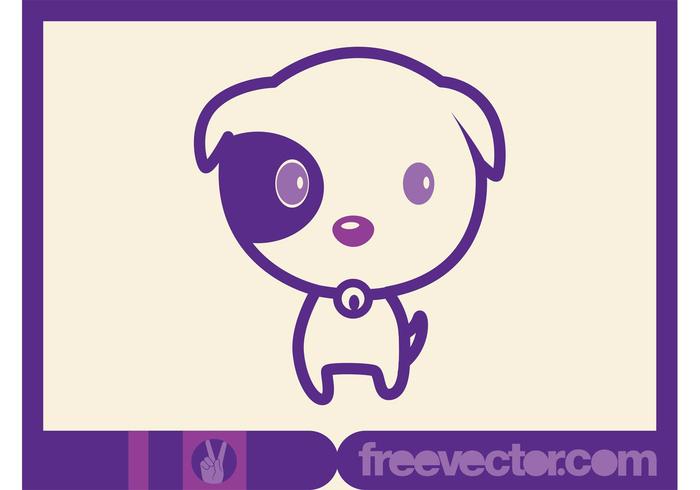 Cute Dog Vector Cute Dog Vector