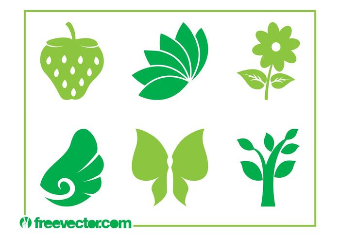 Nature Icons Vector Nature Icons Vector