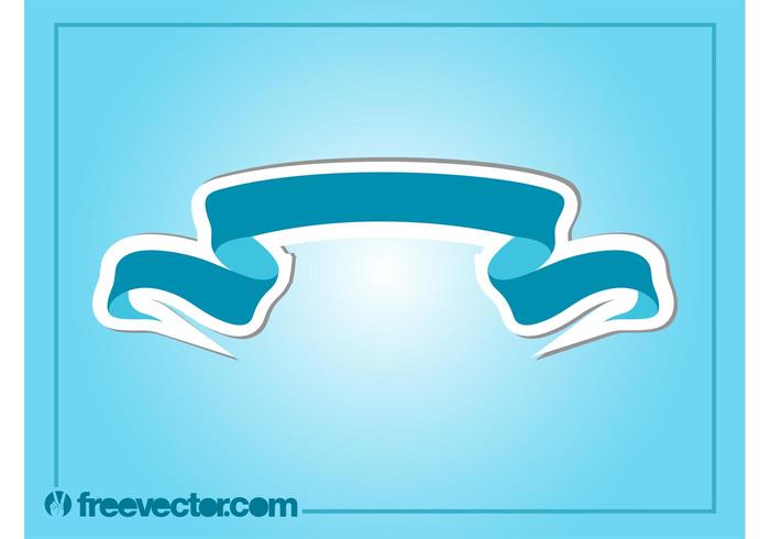 Ribbon Sticker Vector Ribbon Sticker Vector