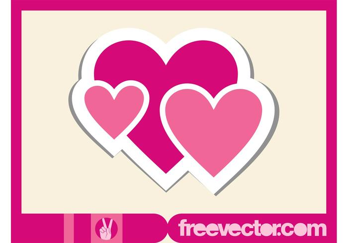 Hearts Vector Sticker Hearts Vector Sticker
