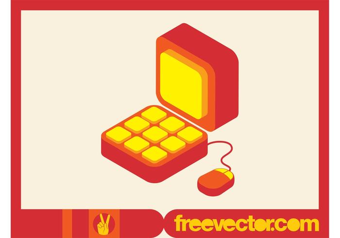 Computer Icon Vector Computer Icon Vector