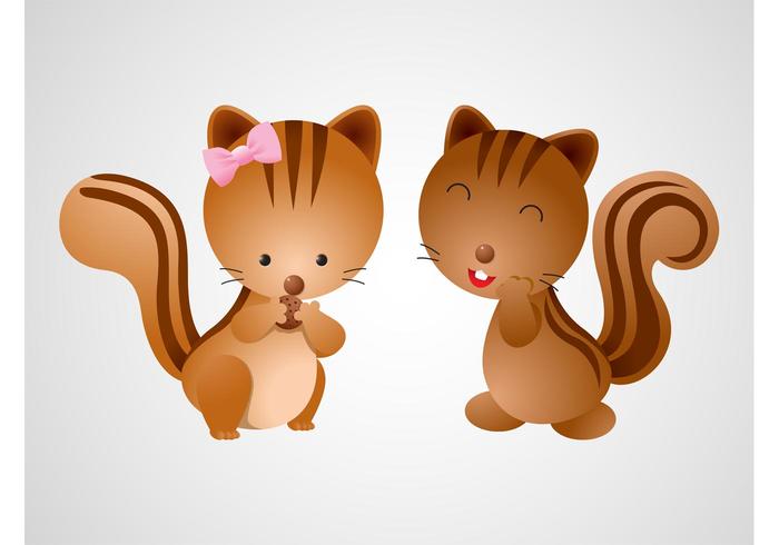 Vector Squirrels Vector Squirrels