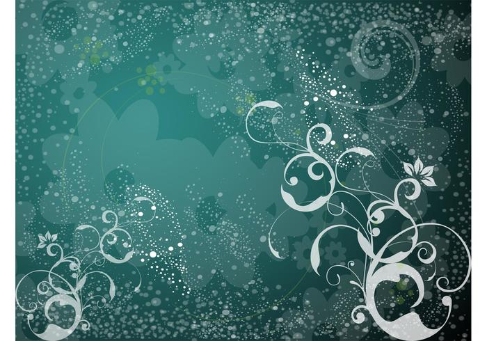 Floral Background Template Vector Floral Background Template Vector