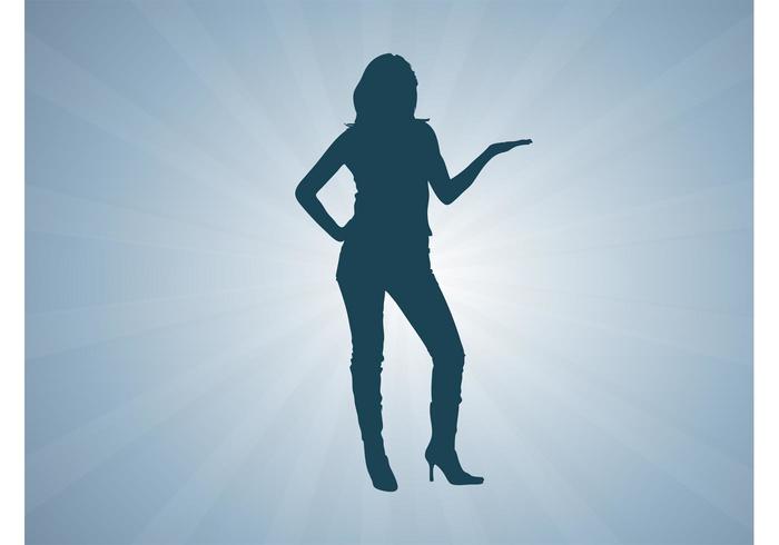 Promoter Girl Vector Promoter Girl Vector