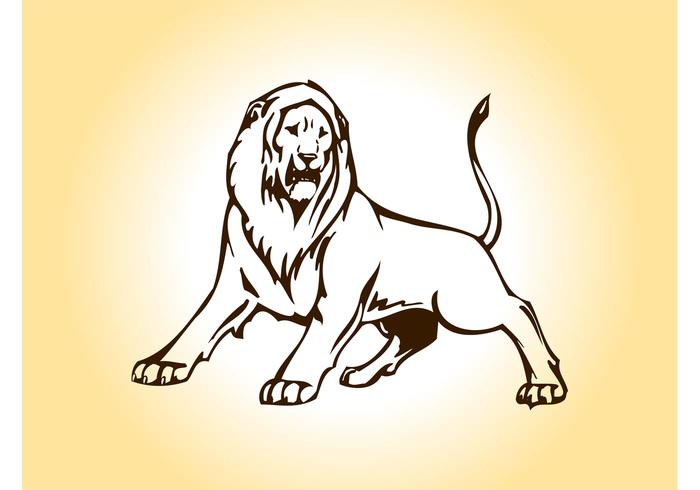 Vector Lion Graphics Vector Lion Graphics