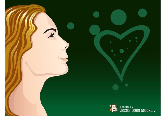 Happy Woman Vector Happy Woman Vector