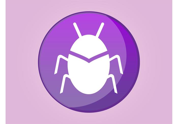 Bug Icon Vector Bug Icon Vector