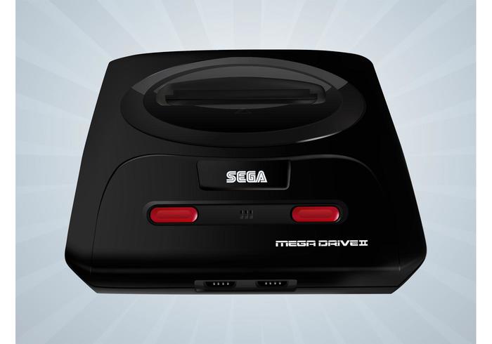 Sega mega vector de unidad