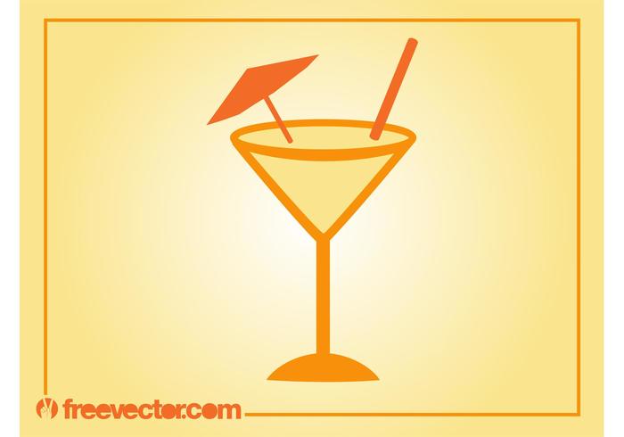 Summer Cocktail Vector Summer Cocktail Vector