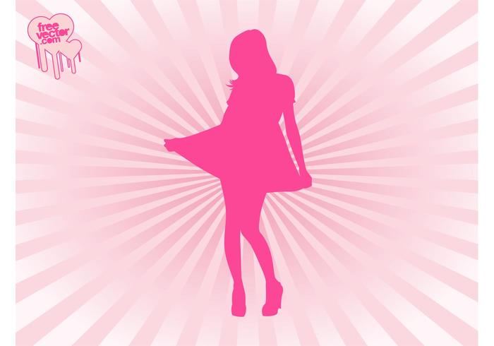Cute Fashion Girl Vector Cute Fashion Girl Vector