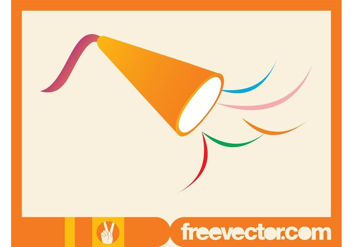 Party Horn Vector Party Horn Vector
