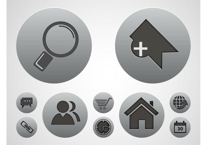 Tech Icons Vectors Set Tech Icons Vectors Set