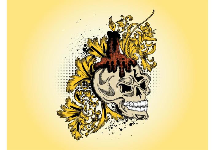 Skull Vector Drawing Skull Vector Drawing