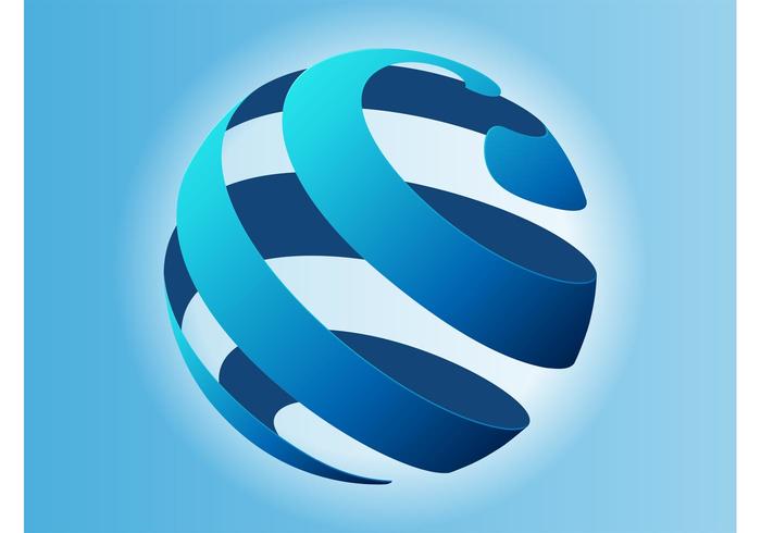 Swirling Planet Vector Swirling Planet Vector