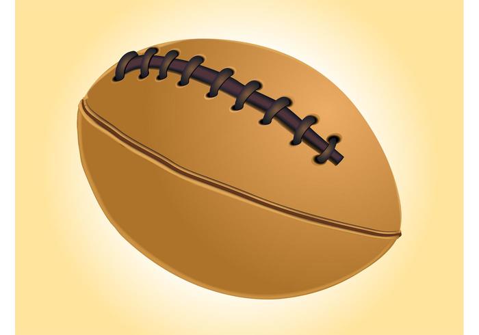 Vector Rugby Ball Vector Rugby Ball