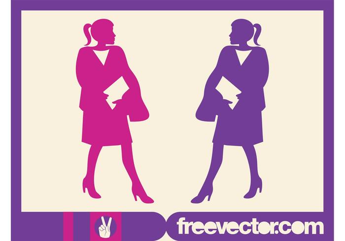Vector Businesswomen Vector Businesswomen
